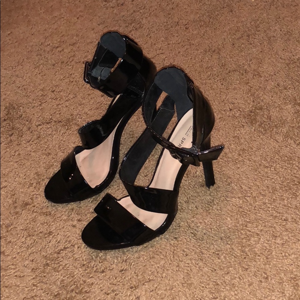 Black heels